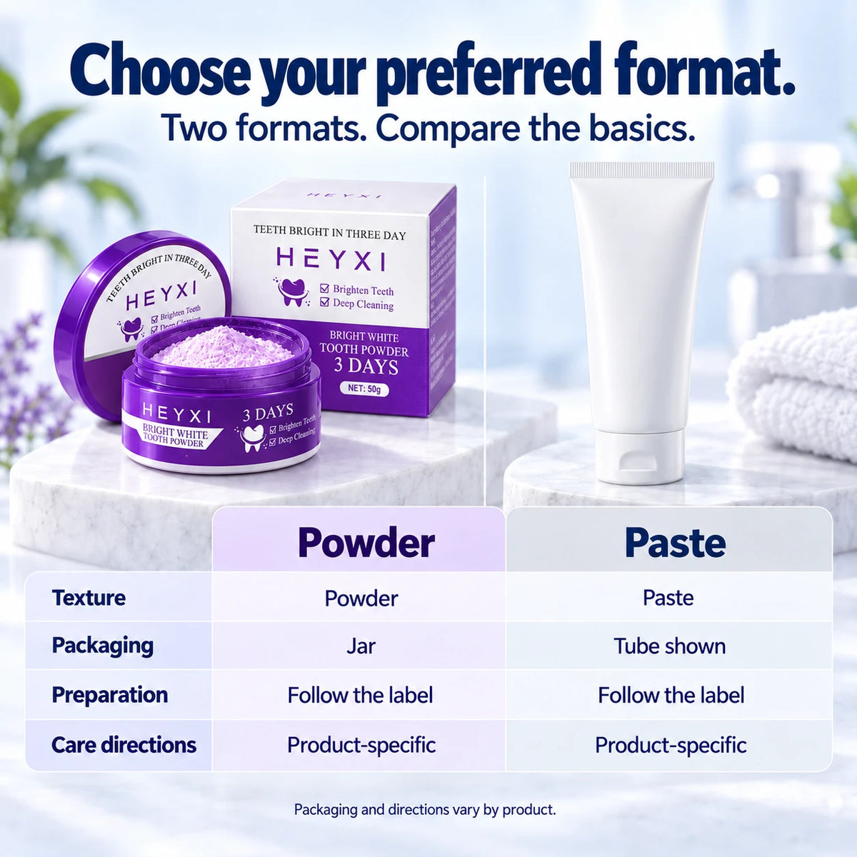 HEYXI NOVA Tooth Powder 50g - Details Preview — 7