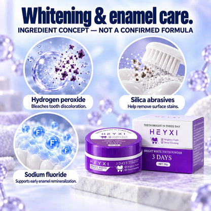 HEYXI NOVA Tooth Powder 50g - Details Preview — 5
