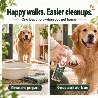 KikiBuddy No-Rinse Paw Care Foam — 150mL