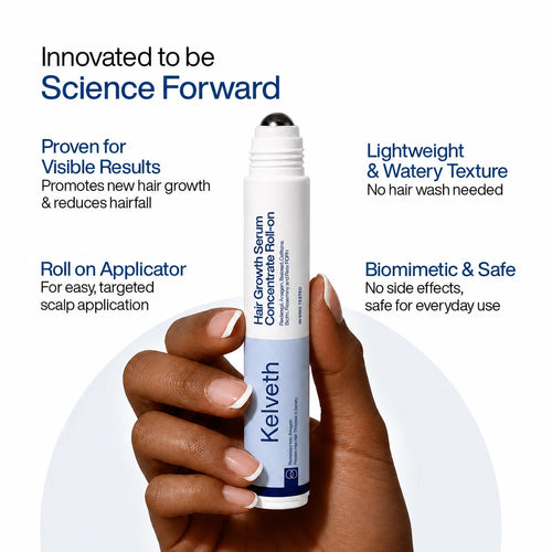 Kelveth Hair, Beard & Body Growth Serum Roll-On — 30 mL