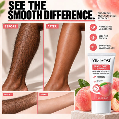 Kelveth Peach Soft Hair Removal Cream — 60g
