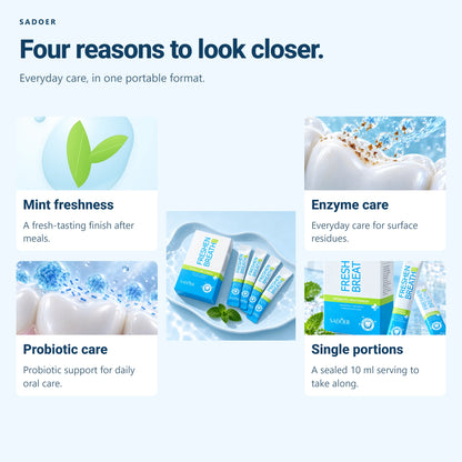 SADOER Probiotic Mint Mouthwash — 20 Sticks