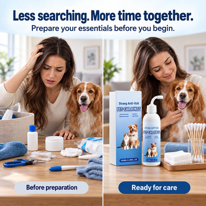 PET-EAR RINSE — 100mL + 10 Cotton Swabs