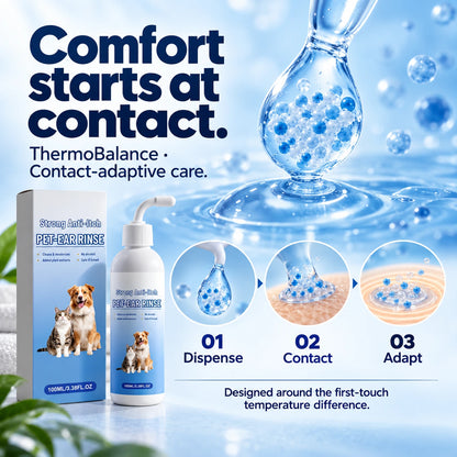 PET-EAR RINSE — 100mL + 10 Cotton Swabs