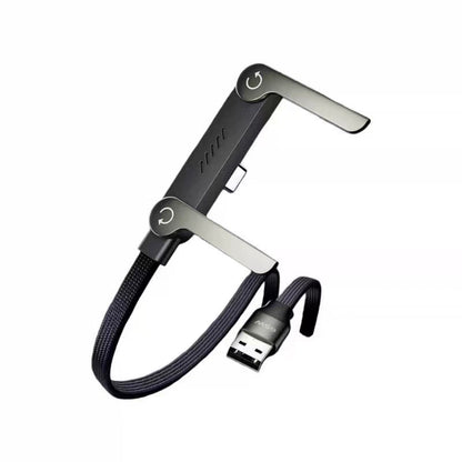 Charging Cable with Fold-Out Phone Stand