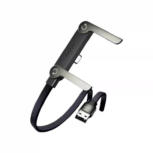 Charging Cable with Fold-Out Phone Stand