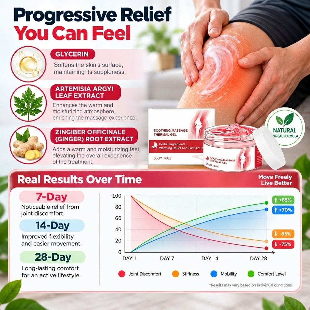 Triple-Action Joint Massage Gel Daily Joint Care