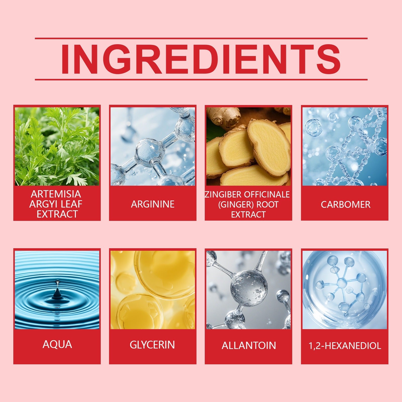Triple-Action Massage Gel ingredients