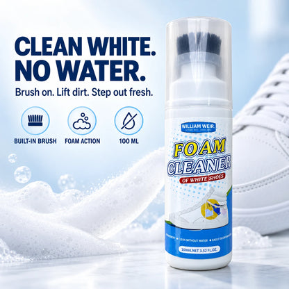 William Weir White Shoe Foam Cleaner — 100ml — 1
