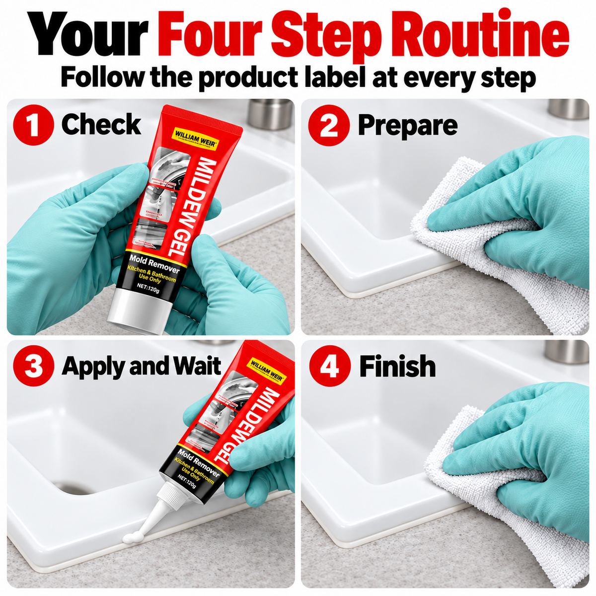 Your Four Step Routine