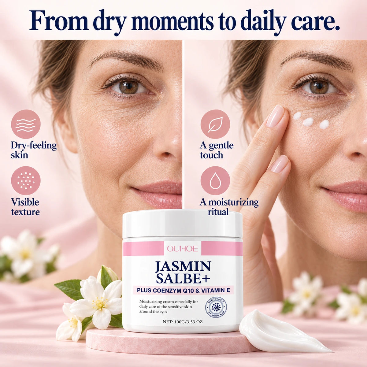 From dry moments to daily care.
