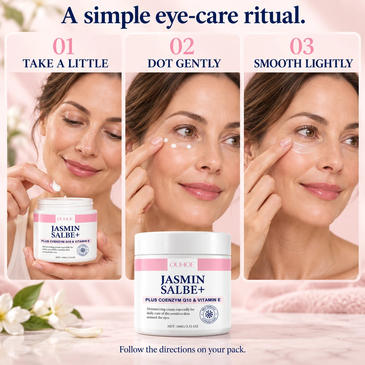 A simple eye-care ritual.