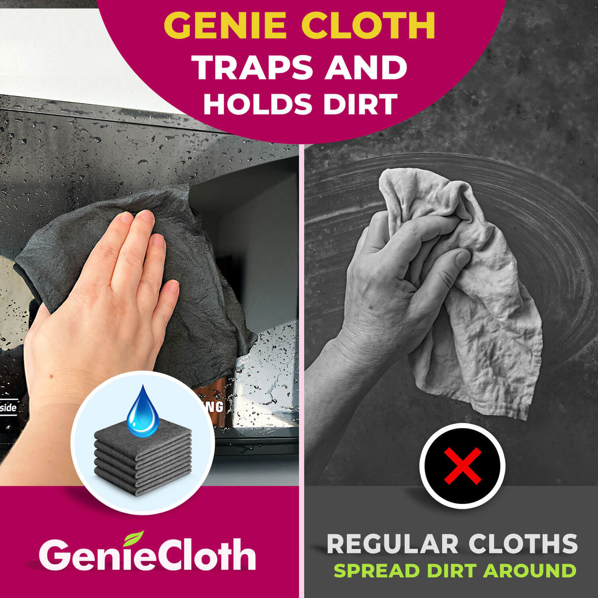 Genie Cleaning Cloth — 5-Pack