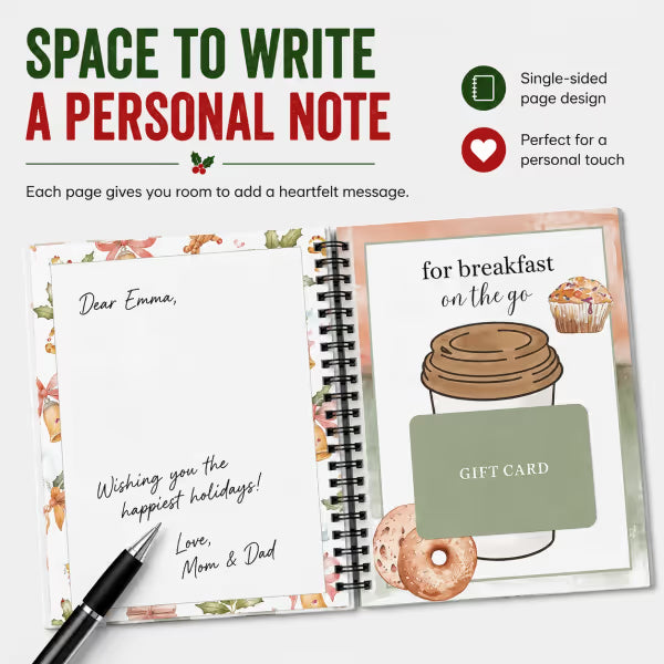 Christmas Gift Card Book 6