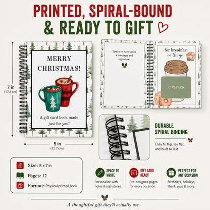 Christmas Gift Card Book 12