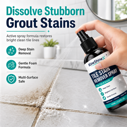 KineShineX Tile Stain Remover Spray — 100 ml
