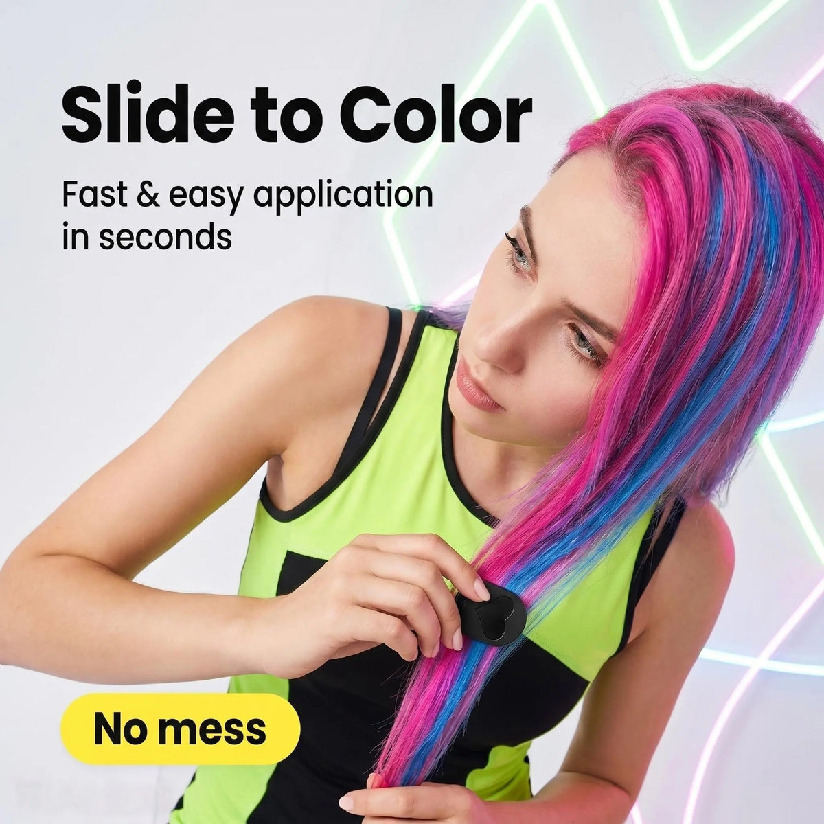 Temporary Hair Chalk Set — 12 Colors