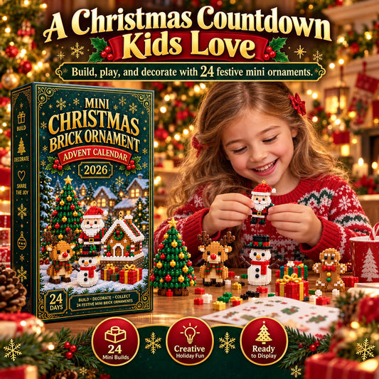 24-Day Mini Christmas Ornament Advent Calendar