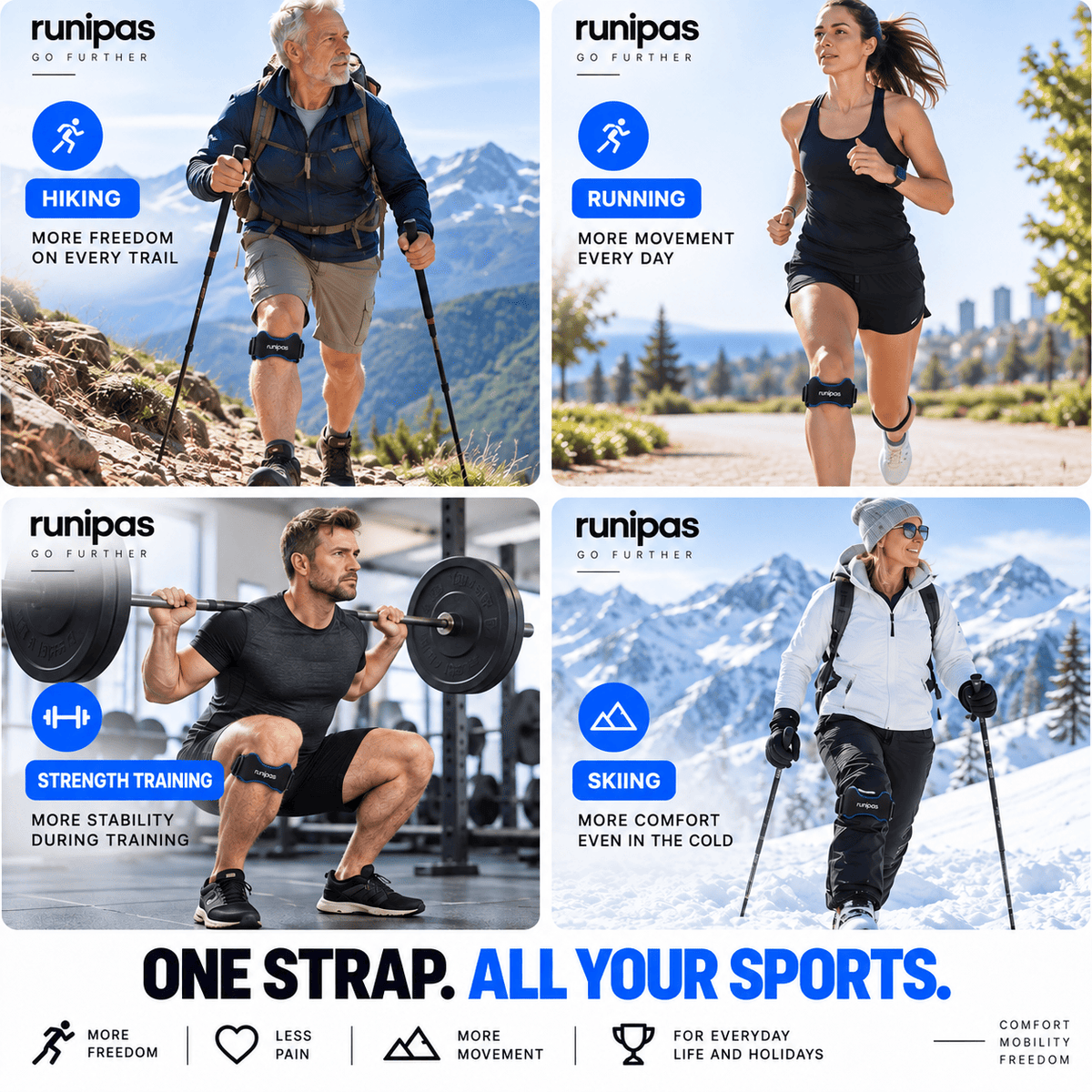 Runipas Precision Knee Strap