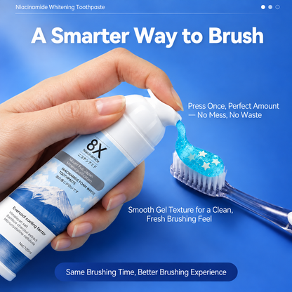 Niacinamide Foaming Whitening Toothpaste — 100ml