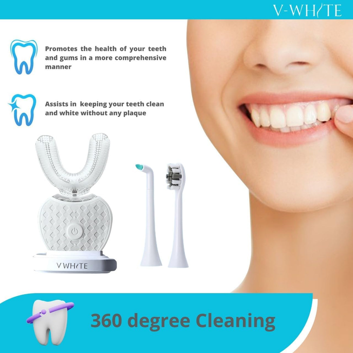 U-Shaped Electric Toothbrush